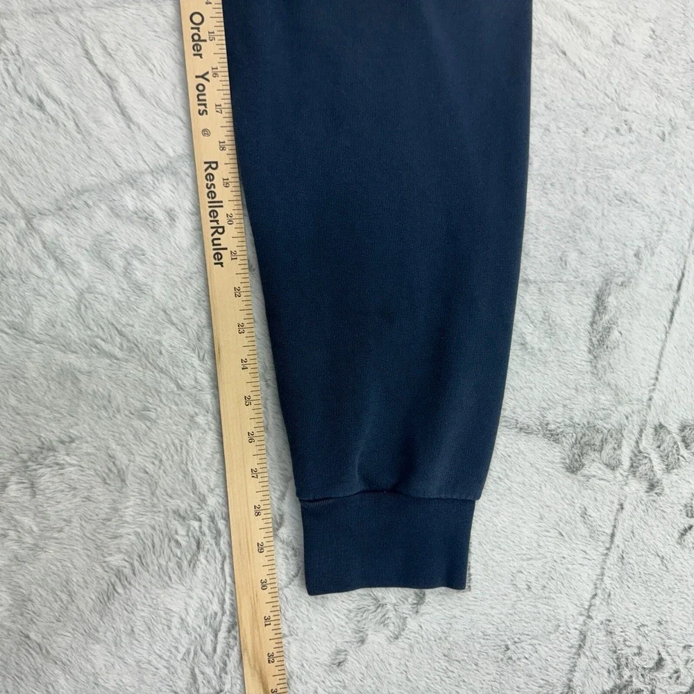 True Religion Jogger Pants Mens Medium Blue Classic Logo Sweatpants Drawstring